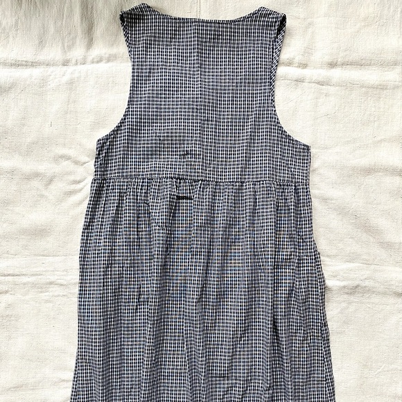 VTG Pure Cotton Plaid Tank Dress - Picture 3 of 7